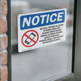 No Cell Phones Allowed In Work