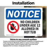 No Children Under Age 12 Allowed