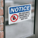 No Children Under Age 12 Allowed