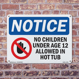 No Children Under Age 12 Allowed