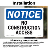 No Construction Access
