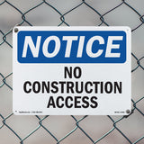 No Construction Access