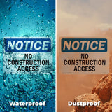 No Construction Access