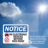 No Electronic Devices Beyond