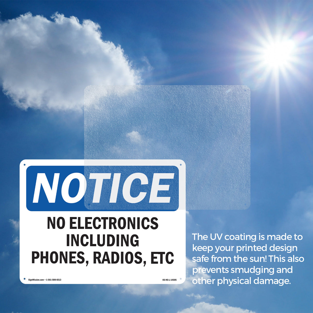 No Electronics Including Phones, Radios Etc