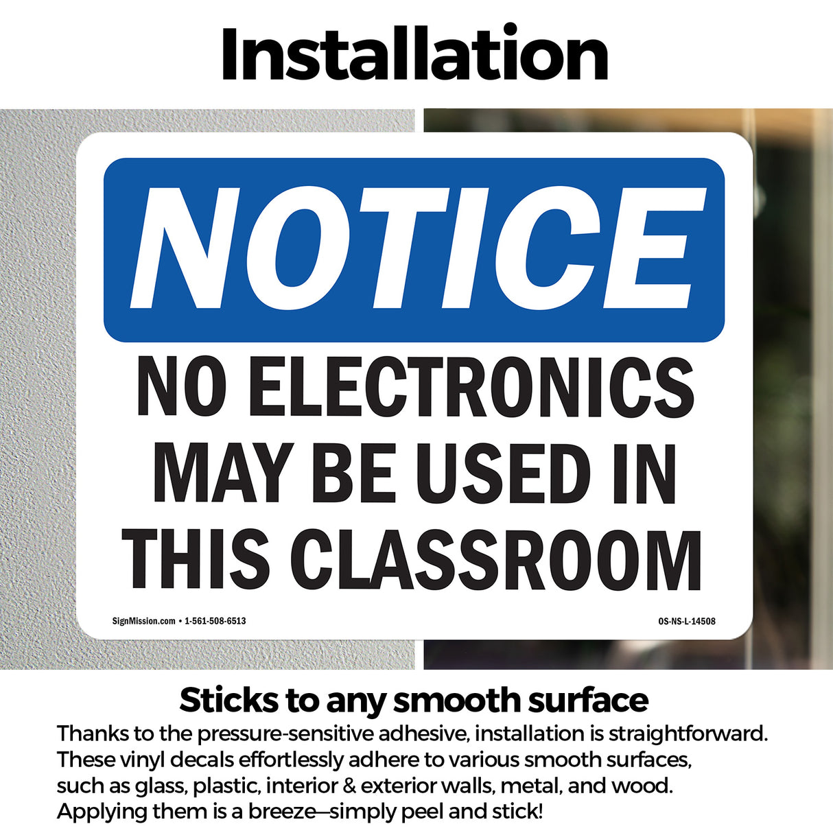 No Electronics May Be Used In