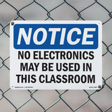 No Electronics May Be Used In