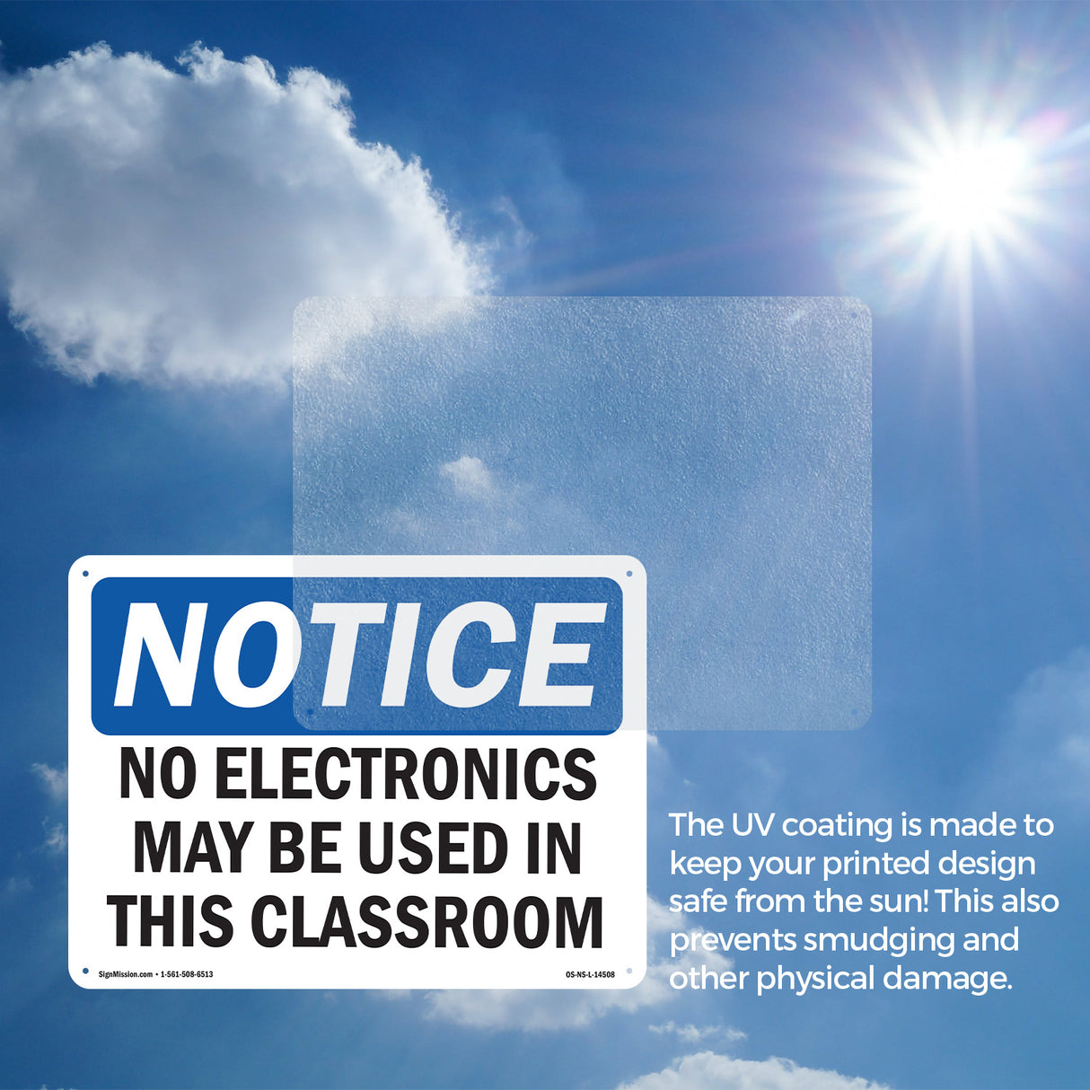 No Electronics May Be Used In