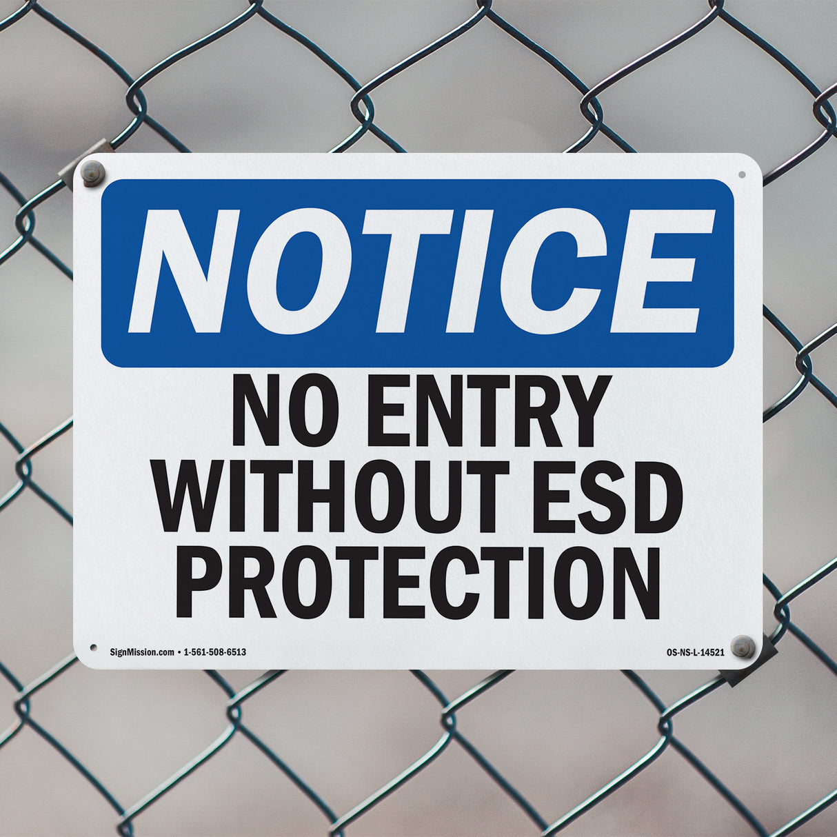No Entry Without ESD Protection