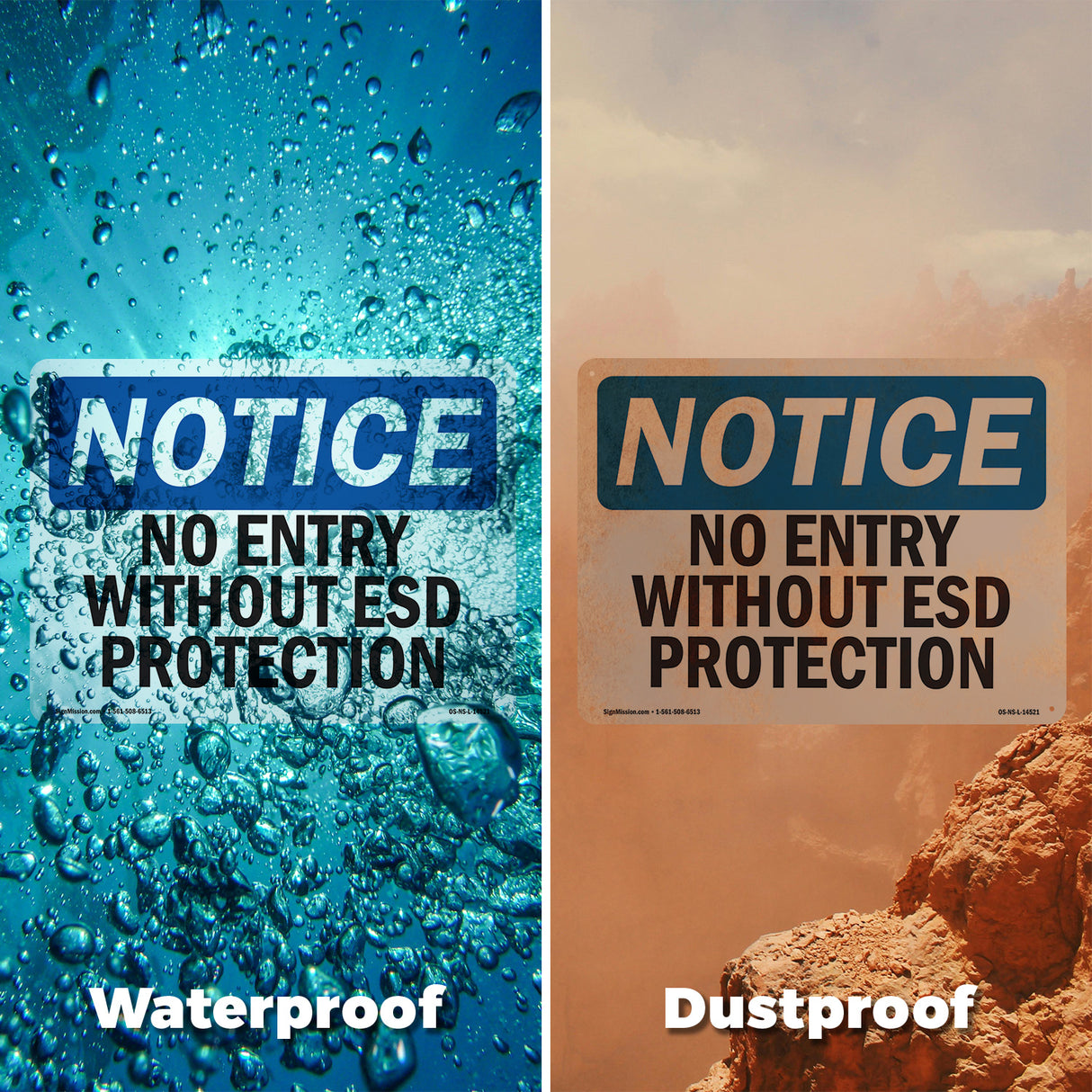No Entry Without ESD Protection