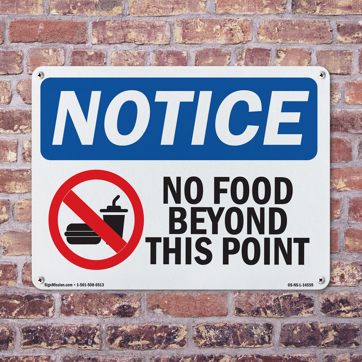 No Food Beyond This Point