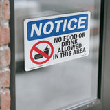 No Food Or Drink Allowed In This Area