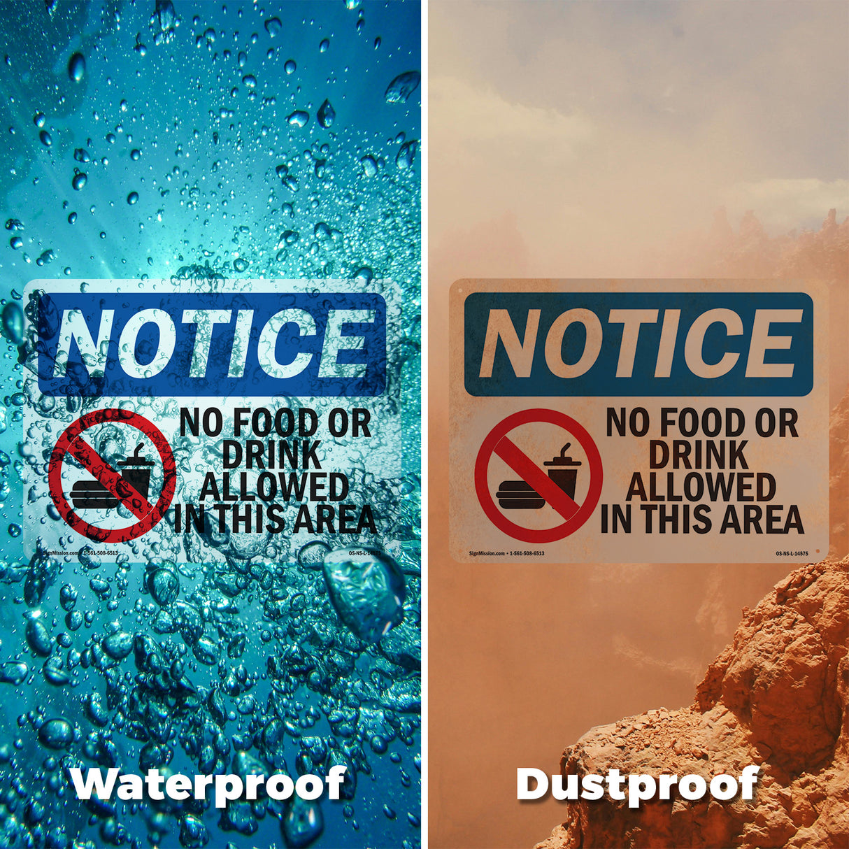 No Food Or Drink Allowed In This Area