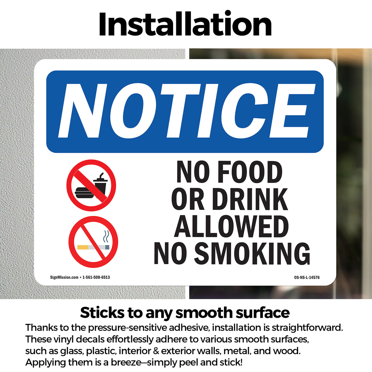 No Food Or Drink Allowed No Smoking