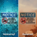 No Food Or Drinks In The Classroom