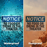 No Food Or Drinks In The Theater