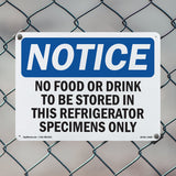No Food Or Drinks To Be Stored In This Refrigerator
