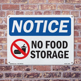 No Food Storage