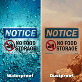 No Food Storage