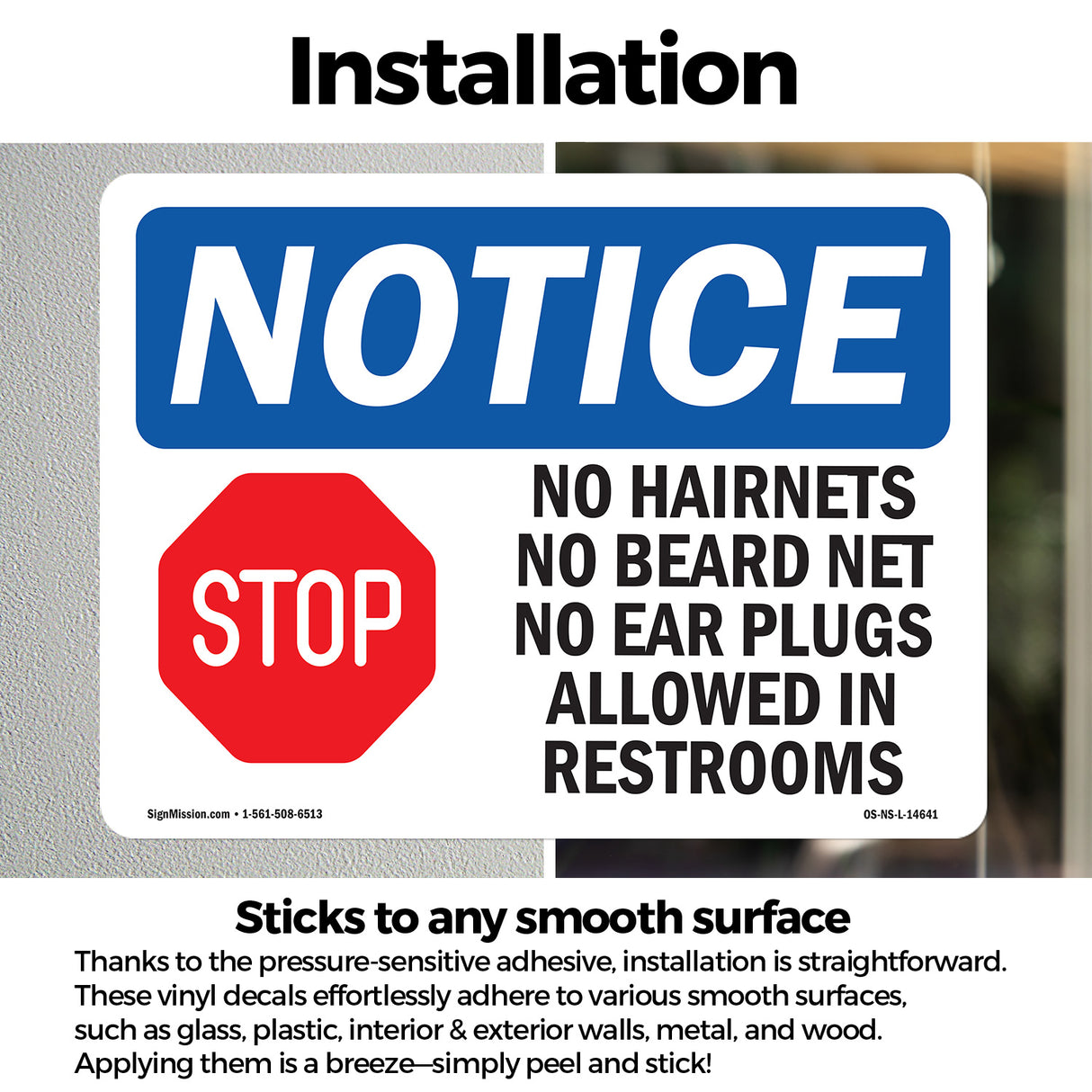 No Hairnets No Beard Nets No