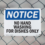 No Hand Washing For Dishes Only