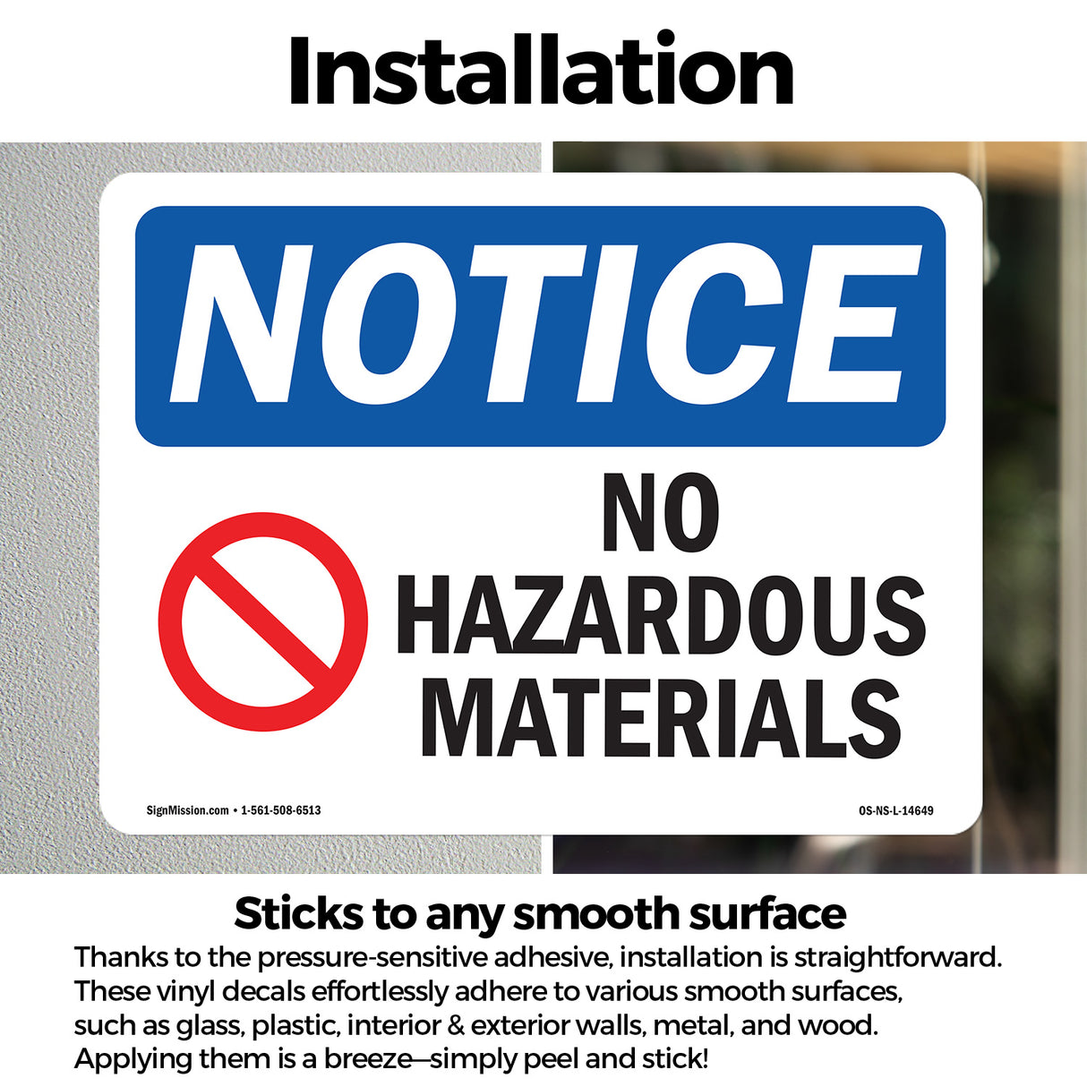 No Hazardous Materials