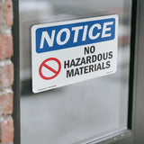 No Hazardous Materials