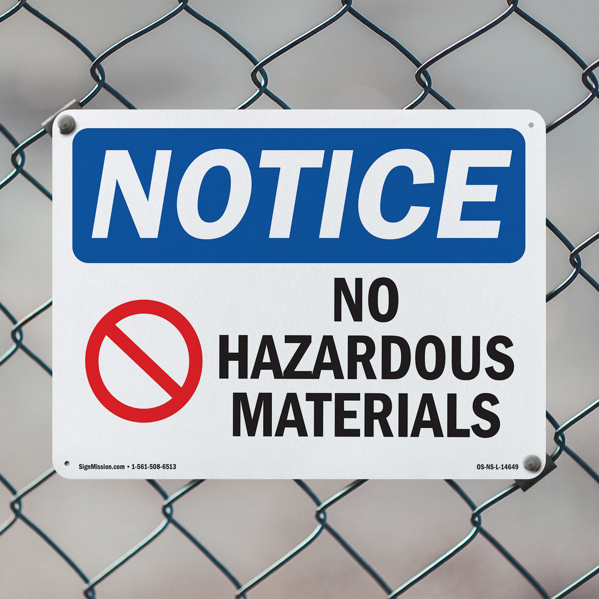 No Hazardous Materials
