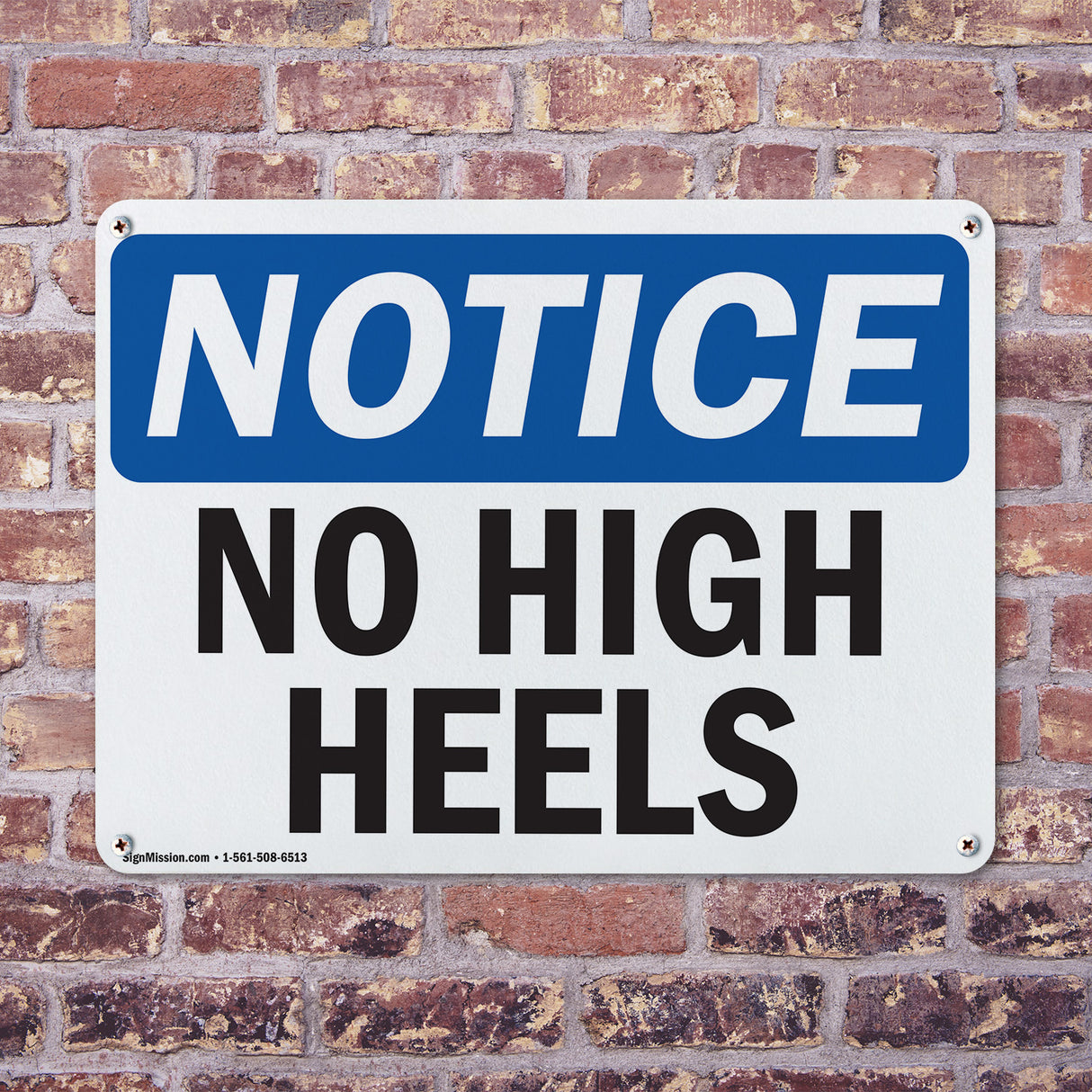 No High Heels