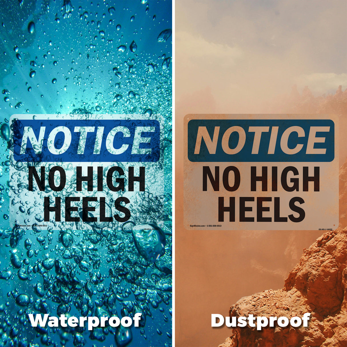 No High Heels