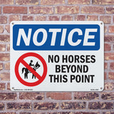 No Horses Beyond This Point