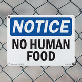 No Human Food