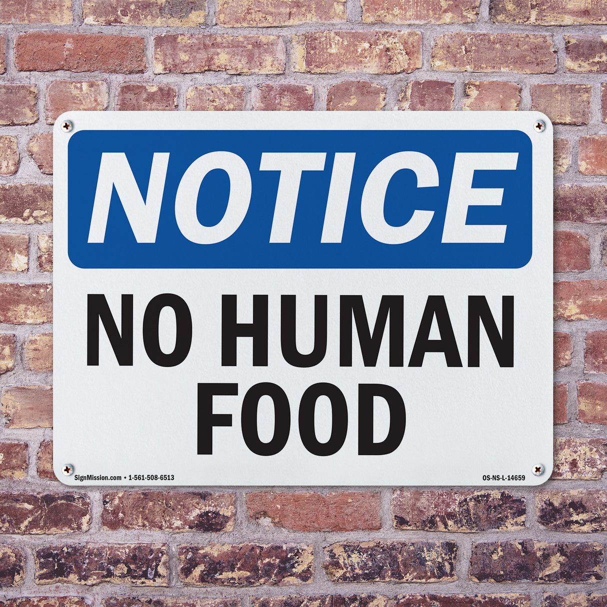 No Human Food