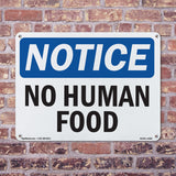 No Human Food