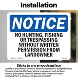 No Hunting, Fishing Or Trespassing