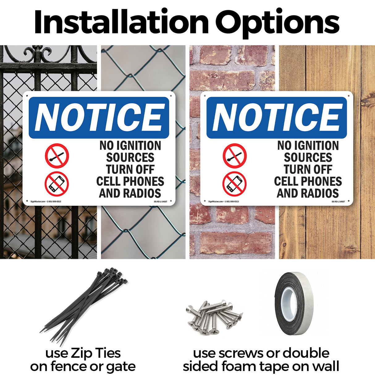 No Ignition Sources