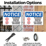 No Ignition Sources