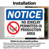 No Jewelry Permitted In Production