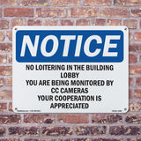 No Loitering In The Building Lobby