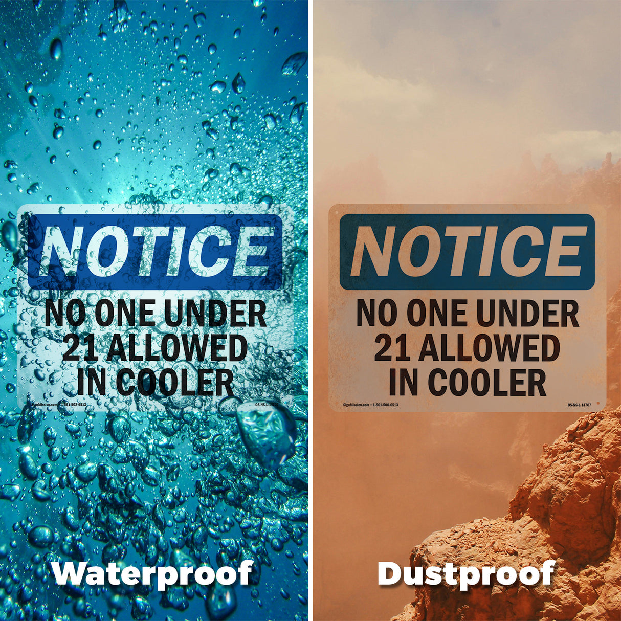 No One Under 21 Allowed In Cooler