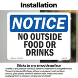 No Outside Food Or Drinks