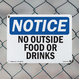 No Outside Food Or Drinks