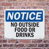 No Outside Food Or Drinks