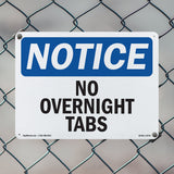 No Overnight Tabs
