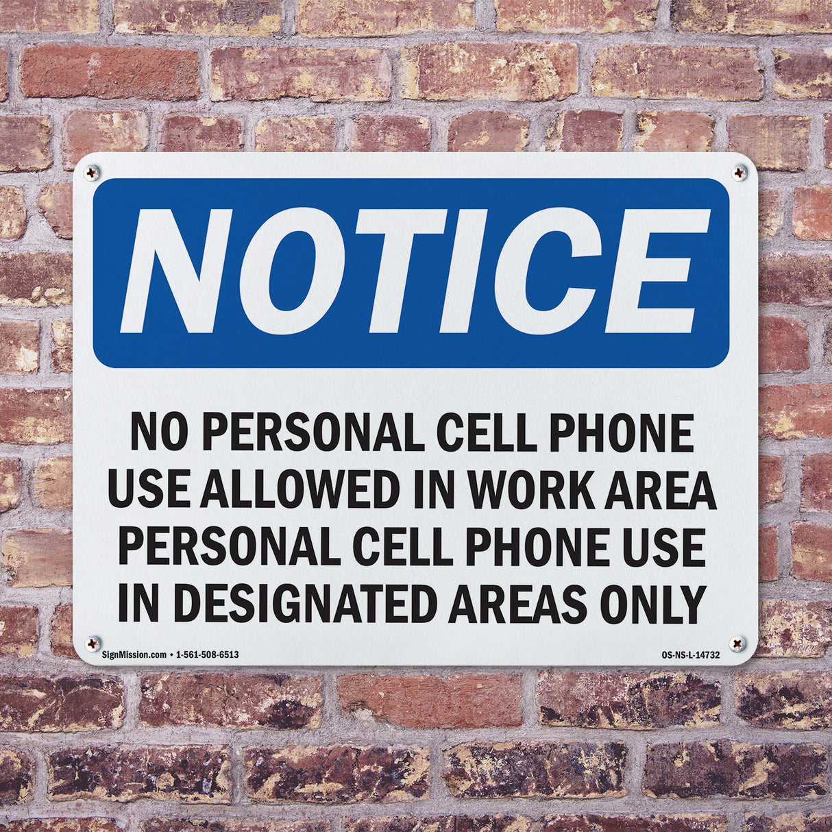 No Personal Cell Phone Use Allowed In Work