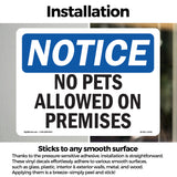 No Pets Allowed On Premises