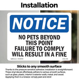 No Pets Beyond This Point Failure