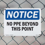 No PPE Beyond This Point