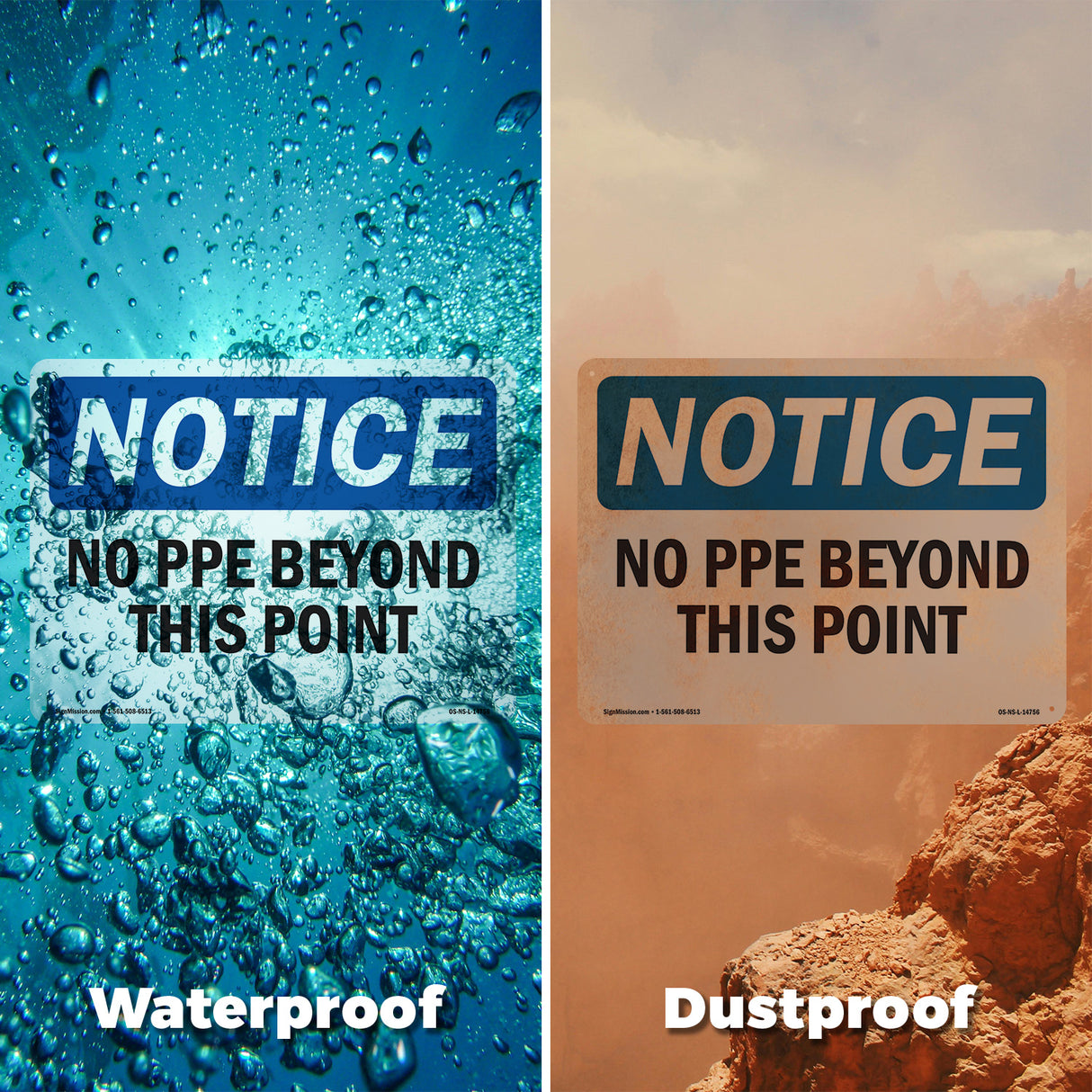 No PPE Beyond This Point