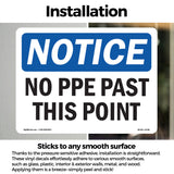 No PPE Past This Point